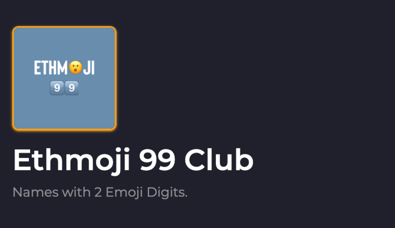 Ethmoji 99 Club