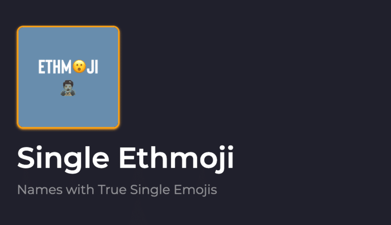 Single Ethmoji